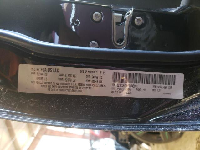 2015 DODGE DART GT 1C3CDFEBXFD345881