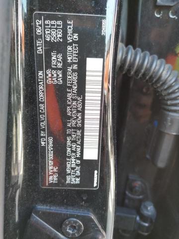 2013 VOLVO S60 T5 YV1612FS0D2178460