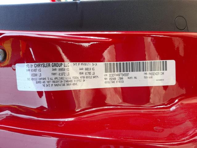 2015 FIAT 500 3C3CFFAR6FT545597
