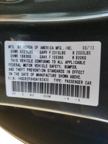 2013 HONDA ACCORD EXL - 1HGCR2F84DA192830