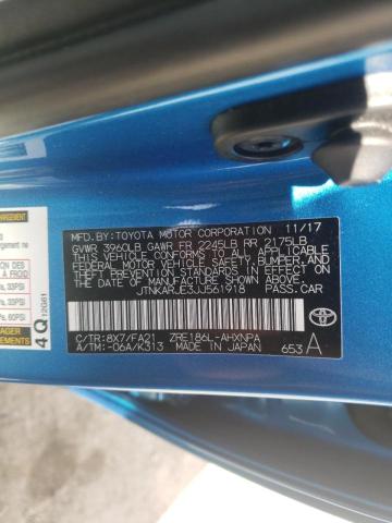 2018 TOYOTA COROLLA IM JTNKARJE3JJ561918