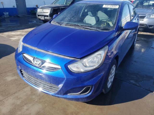 2012 HYUNDAI ACCENT GS KMHCT4AE4CU142933