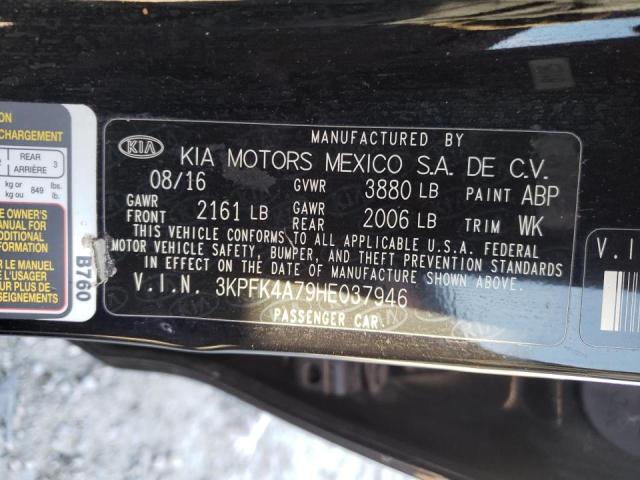 2017 KIA FORTE LX 3KPFK4A79HE037946
