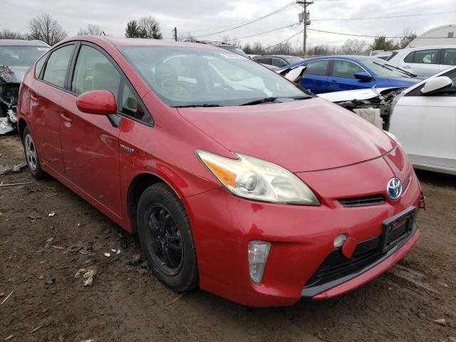 Salvage cars for sale from Copart York Haven, PA: 2012 Toyota Prius