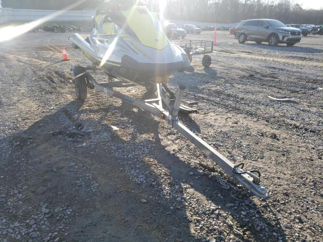 Salvage boats for sale at Gastonia, NC auction: 2020 Yamaha JETSKI&TRL
