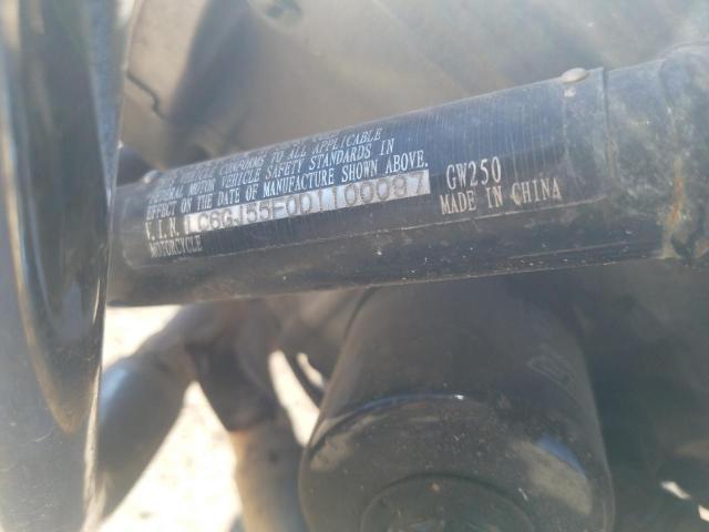 2013 SUZUKI GW250 LC6GJ55F0D1100097