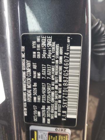 5XYZTDLB8JG546074 Hyundai Santa Fe S 2018. Фото: 9