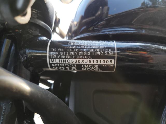 2018 HONDA CMX300 MLHNC530XJ5101005