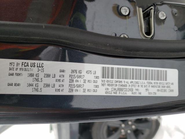 2015 JEEP PATRIOT SP 1C4NJRBB6FD312458