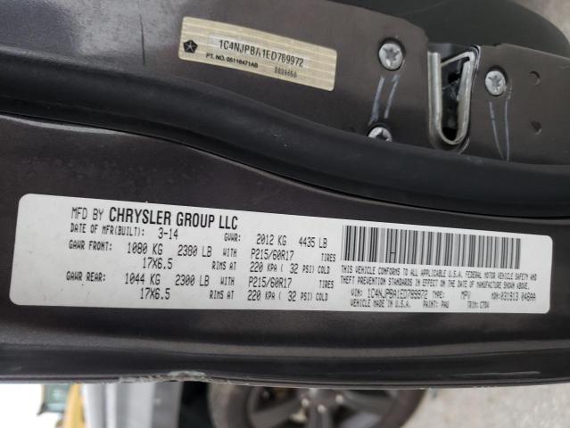 2014 JEEP PATRIOT SP 1C4NJPBA1ED789972