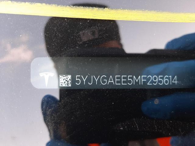2021 TESLA MODEL Y 5YJYGAEE5MF295614