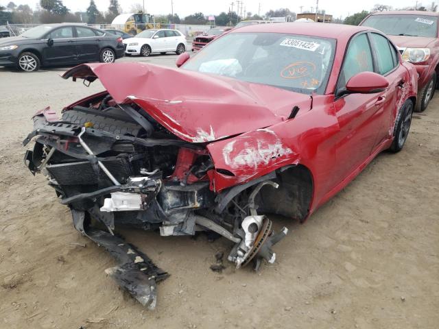 2017 ALFA ROMEO GIULIA ZARFAEBN0H7533133