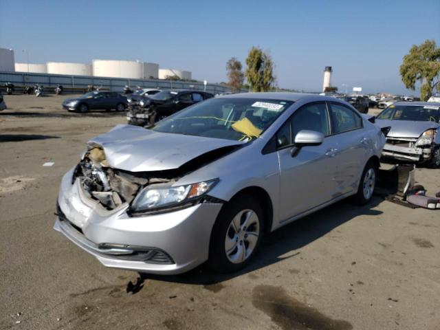 2HGFB2F5XFH551111 Honda Civic Lx 2015. Фото: 1