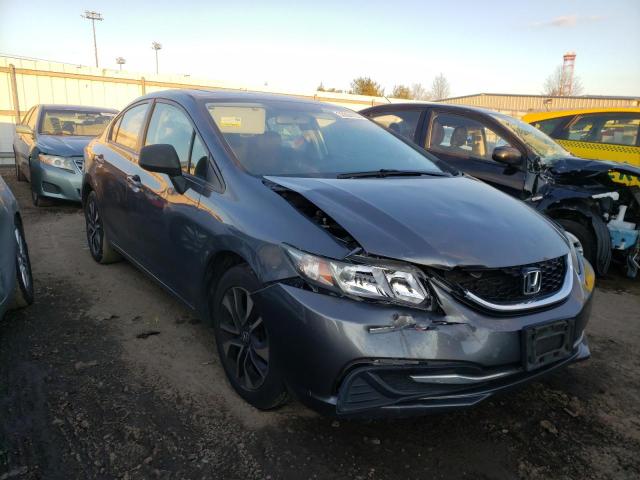 Salvage cars for sale from Copart Finksburg, MD: 2013 Honda Civic EX