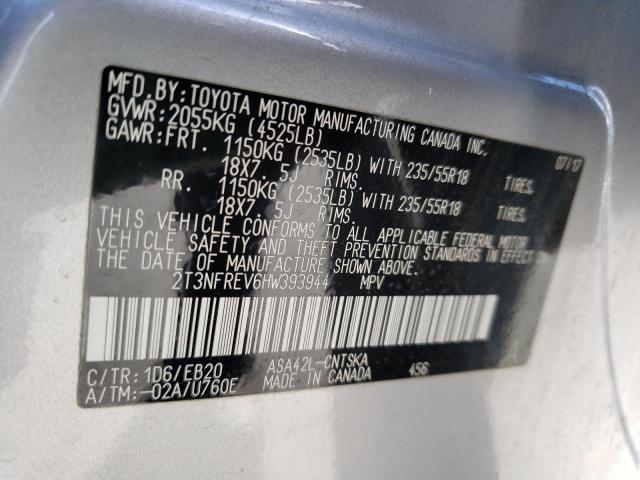 2017 TOYOTA RAV4 SE - 2T3NFREV6HW393944