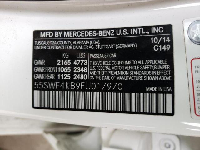 55SWF4KB9FU017970 Mercedes-Benz C 300 4Mat 2015. Фото: 9