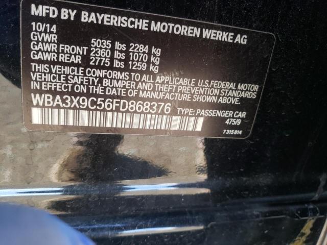 2015 BMW 335 XIGT WBA3X9C56FD868376
