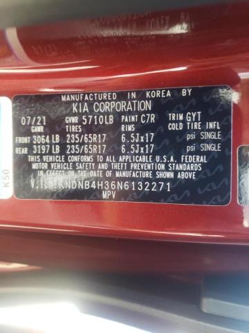 2022 KIA CARNIVAL L KNDNB4H36N6132271