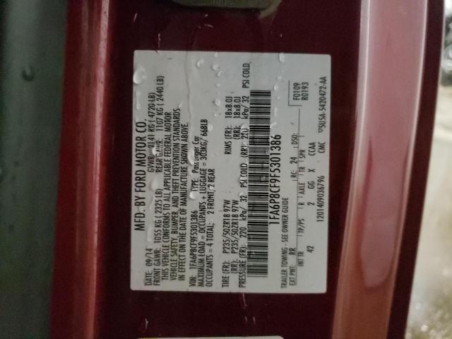 2015 FORD MUSTANG GT 1FA6P8CF9F5301386