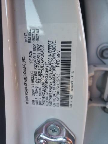 2017 ACURA RDX ADVANC 5J8TB4H72HL027776