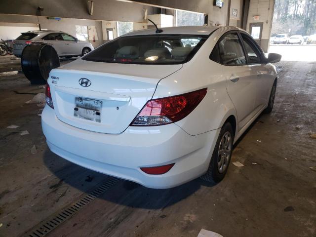 KMHCT4AE9EU677548 Hyundai Accent Gls 2014. Фото: 3