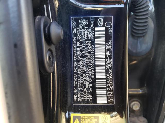 2013 LEXUS ES 350 - JTHBK1GG6D2071675