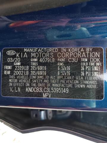 2020 KIA NIRO LX KNDCB3LC3L5395149