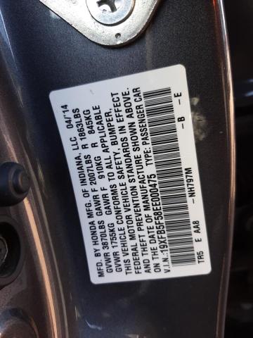 2014 HONDA CIVIC NATU 19XFB5F58EE000475
