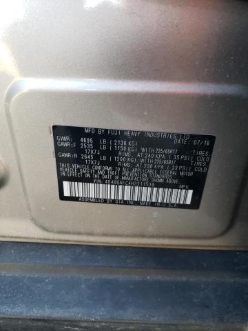 2017 SUBARU OUTBACK 2. 4S4BSAFC4H3211539