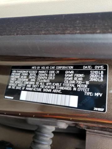 2015 VOLVO XC70 T6 PR YV4902NK0F1223023