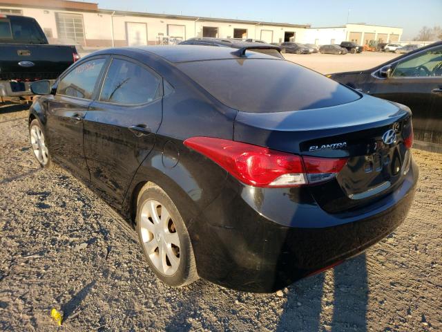 5NPDH4AE1CH125995 Hyundai Elantra Gl 2012. Фото: 2