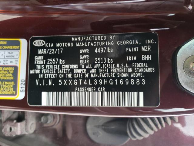 2017 KIA OPTIMA LX 5XXGT4L39HG169883