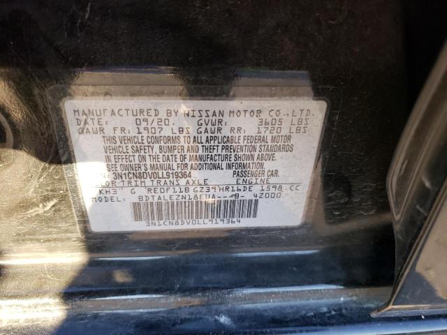 2020 NISSAN VERSA S 3N1CN8DV0LL919364