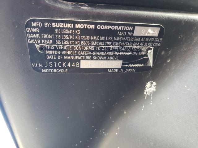 2016 SUZUKI AN400 A JS1CK44B3G2100189