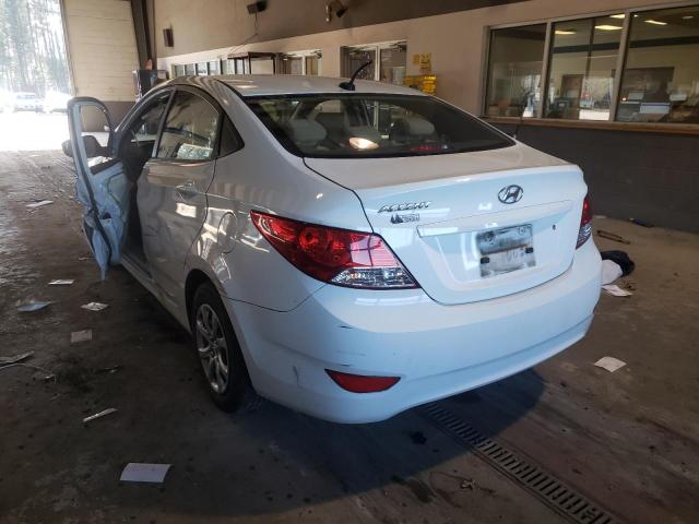 KMHCT4AE9EU677548 Hyundai Accent Gls 2014. Фото: 2