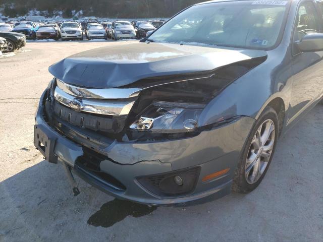 3FAHP0HA9CR303493 Ford Fusion Se 2012. Фото: 8