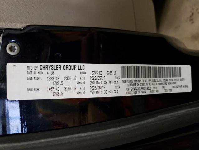 2010 VOLKSWAGEN ROUTAN SE 2V4RW3D10AR316151