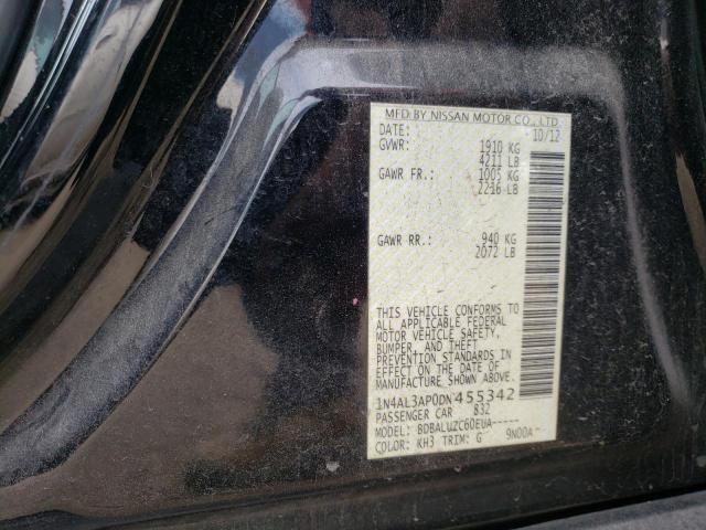 2013 NISSAN ALTIMA 2.5 1N4AL3AP0DN455342