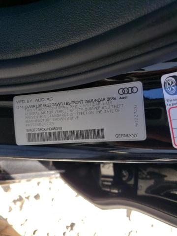 2015 AUDI S6 WAUF2AFCXFN045340
