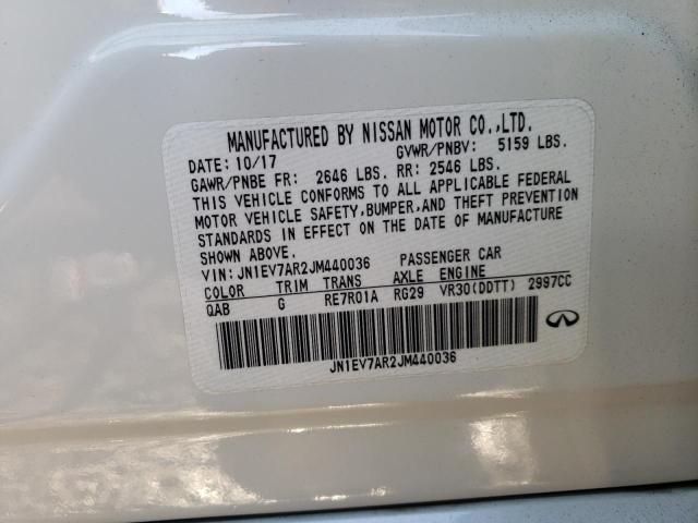 2018 INFINITI Q50 LUXE JN1EV7AR2JM440036