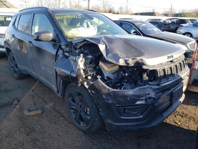 Salvage cars for sale from Copart New Britain, CT: 2019 Jeep Compass LA