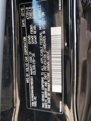 2016 VOLVO S80 PREMIE YV140MAK6G1195951