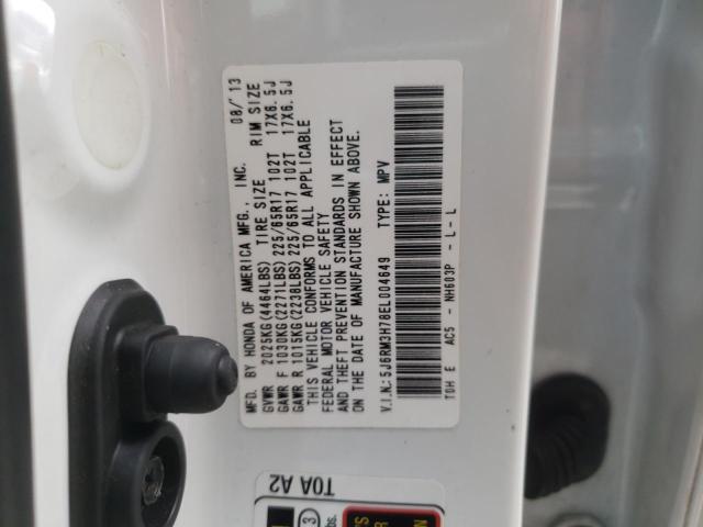 2014 HONDA CR-V EXL - 5J6RM3H78EL004649