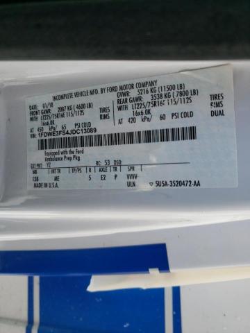 2018 FORD ECONOLINE #3302649042