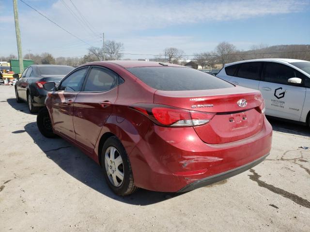 2016 HYUNDAI ELANTRA SE KMHDH4AE7GU575030