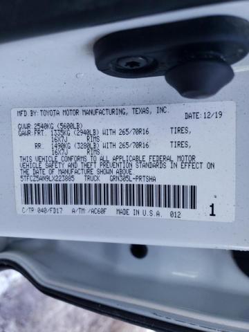 2020 TOYOTA TACOMA DOU - 5TFCZ5AN9LX223885