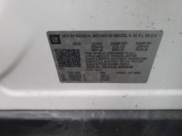 2018 GMC TERRAIN 3GKALXEX8JL400648