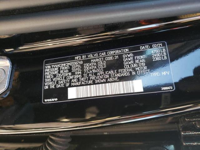 2021 VOLVO XC40 T4 MO YV4AC2HK2M2556749