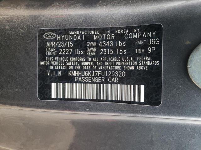 2015 HYUNDAI GENESIS CO - KMHHU6KJ7FU129320