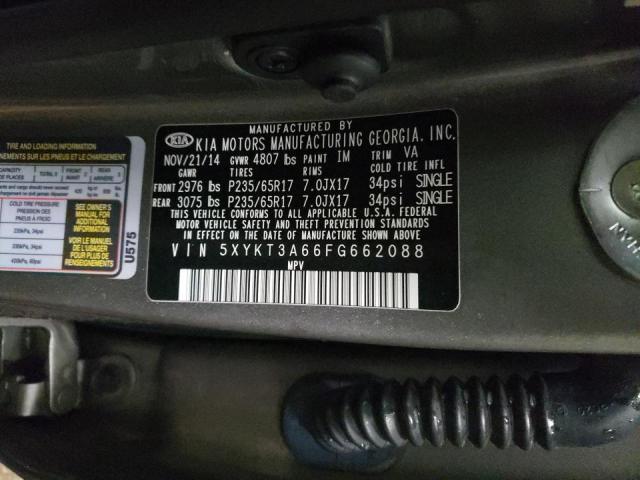 2015 KIA SORENTO LX - 5XYKT3A66FG662088